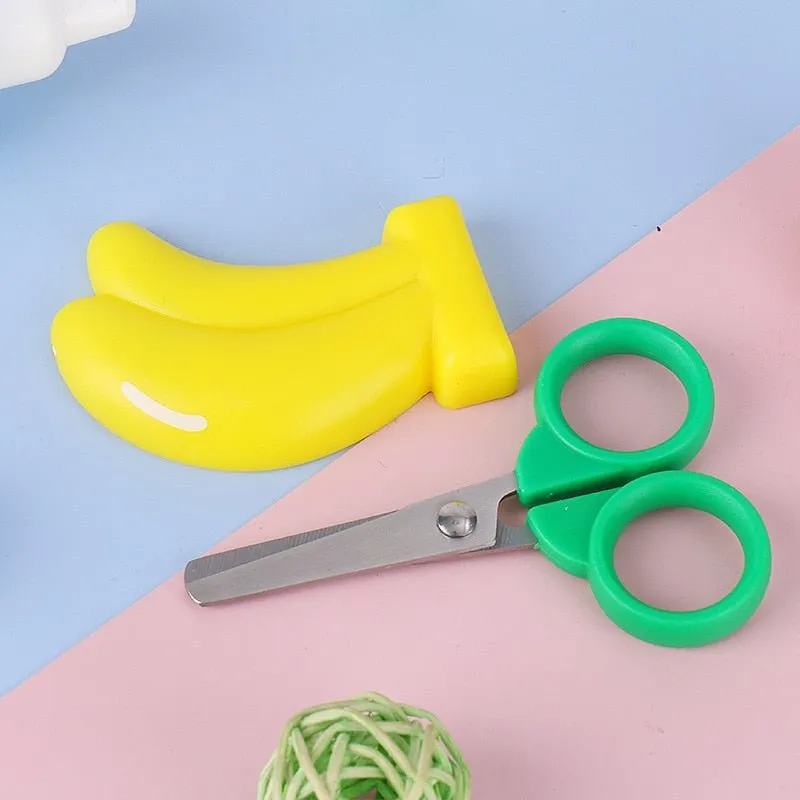 Kid-Friendly Fruit Safety Scissors