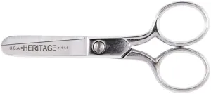 Klein Tools 444HC Scissors, Safety Scissors for Cutting Thread, Yarn, and More, 4-Inch