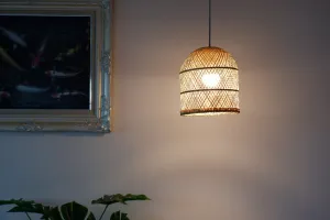 L size) Bamboo Pendant Light