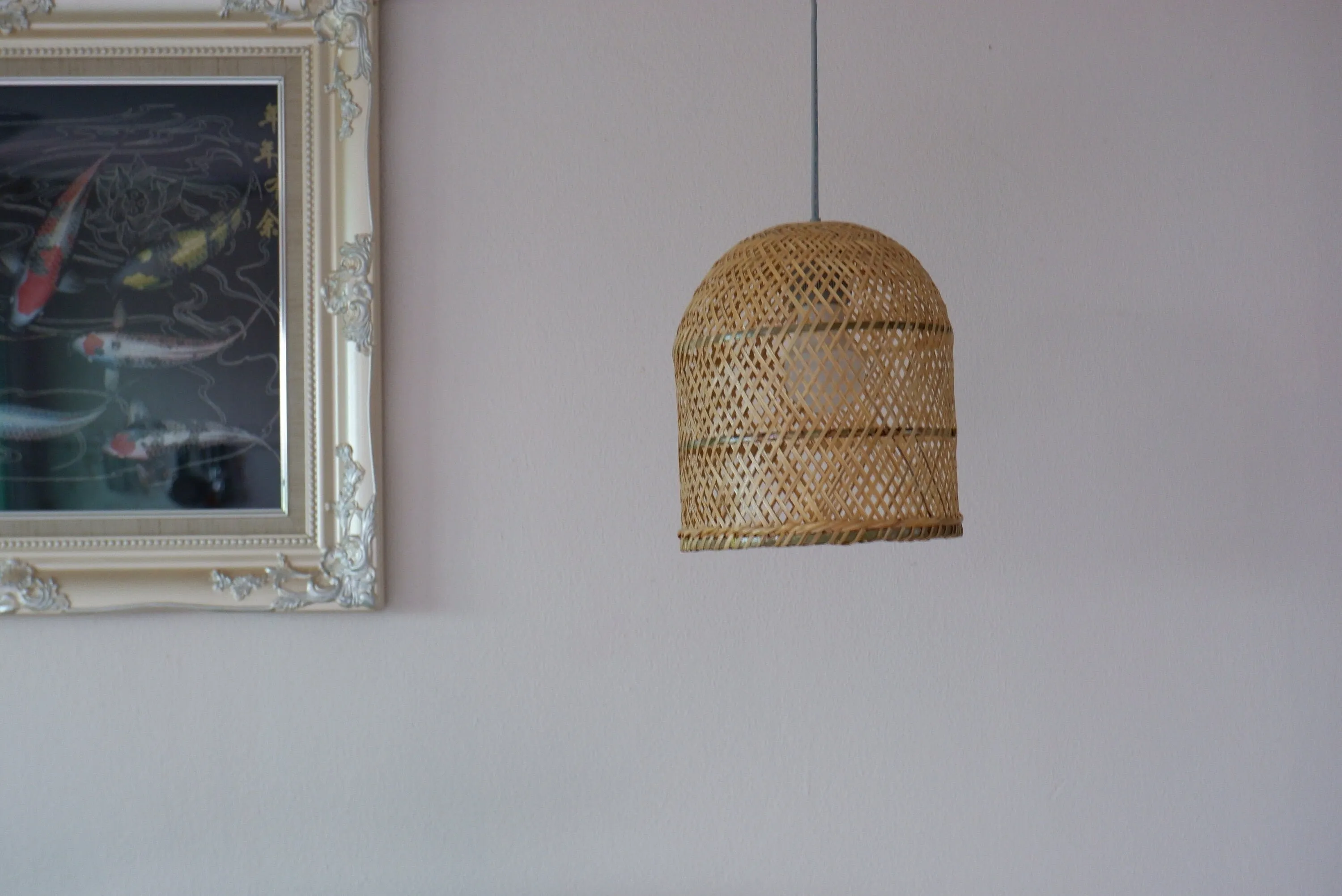 L size) Bamboo Pendant Light