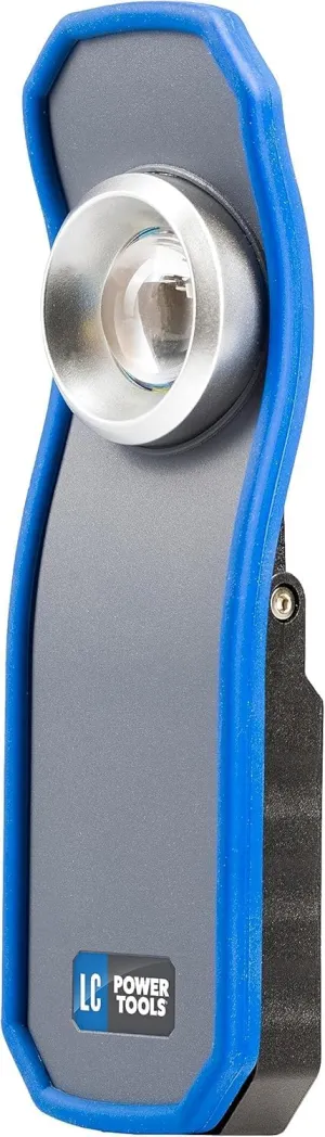 Lake Country Paint Inspection Light – Detailing LED Light w/Retractable Hook, Flip-Out Magnetic Base and Charging Cable - 1350 Lumens