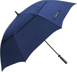 LANBRELLA Golf Umbrell 72/80 Inch Extra Large Oversize Windproof Stick Umbrella