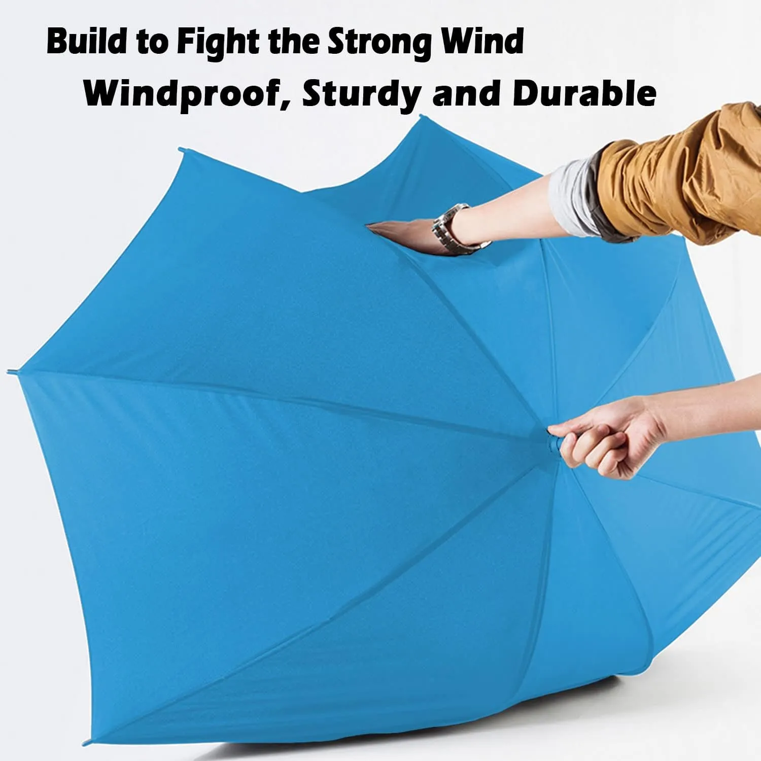 LANBRELLA Golf Umbrell 72/80 Inch Extra Large Oversize Windproof Stick Umbrella