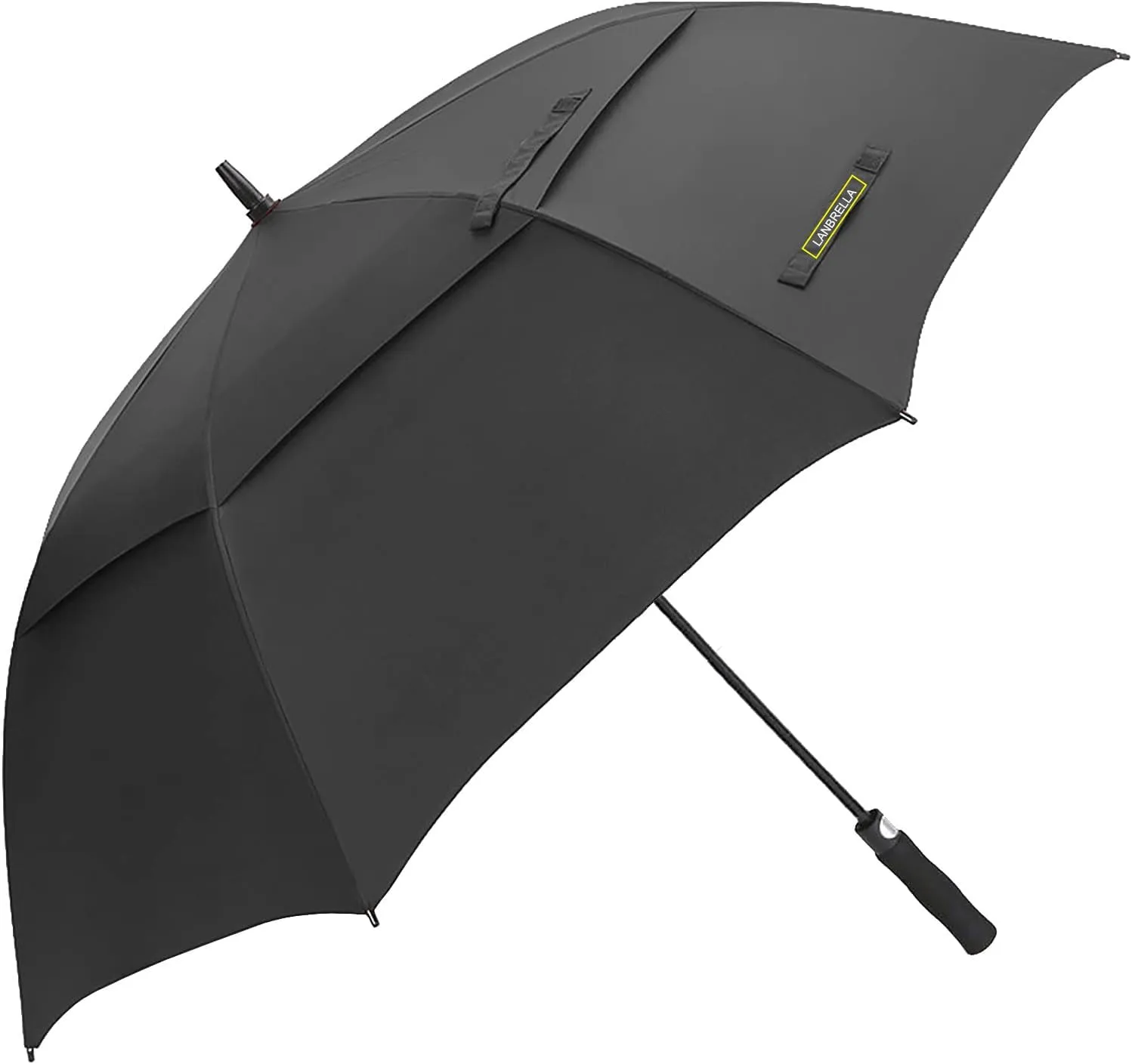 LANBRELLA Golf Umbrell 72/80 Inch Extra Large Oversize Windproof Stick Umbrella