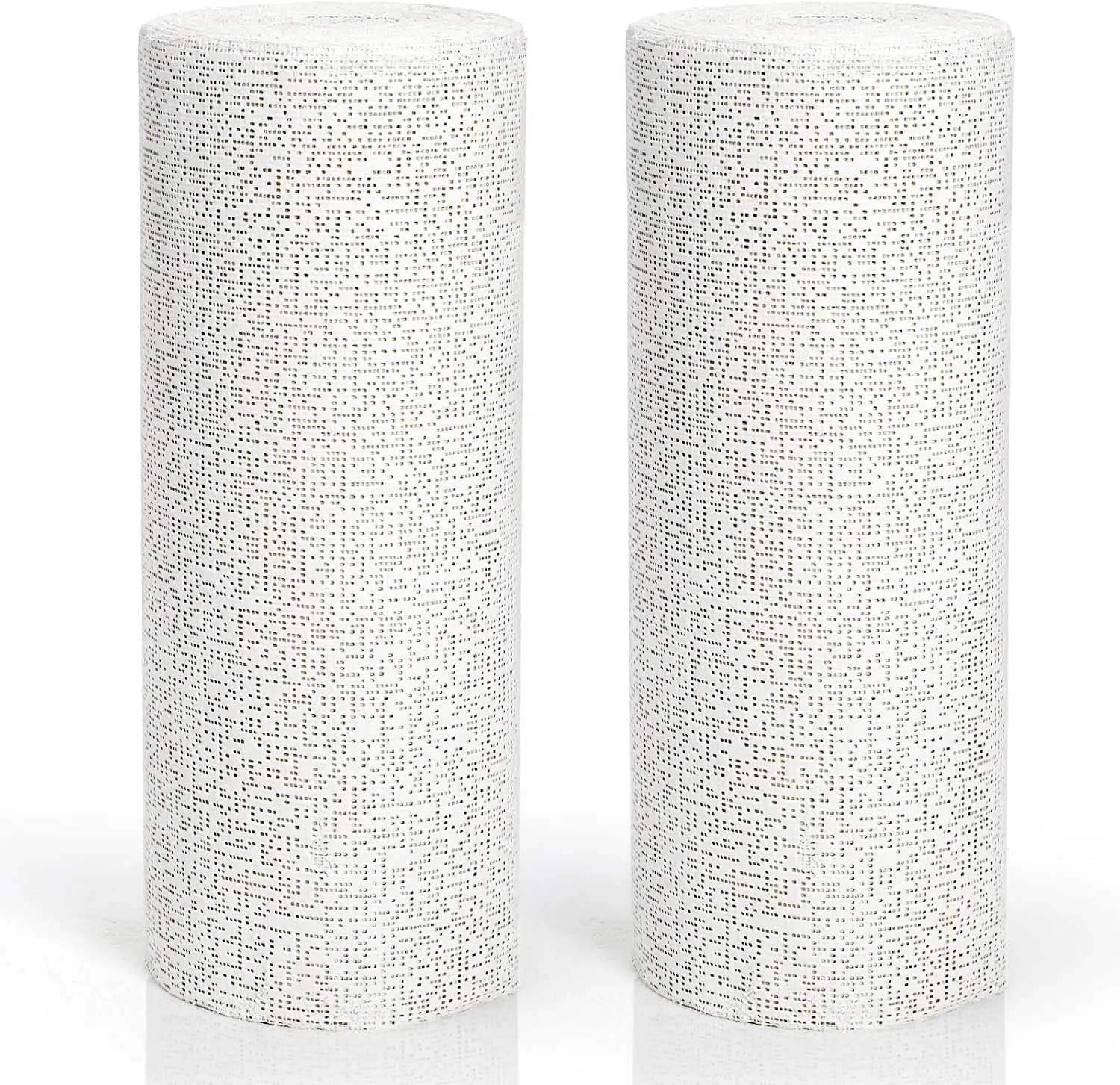 Lawei 2 Pack 12 in x 50 Ft Plaster Cloth Rolls for Belly Casting, White Plasters Cloth Gauze Strips Wrap Bandages, Large Plaster Sheets for Crafts, Project, Body Casts, Sculptures, Extra Fast Setting