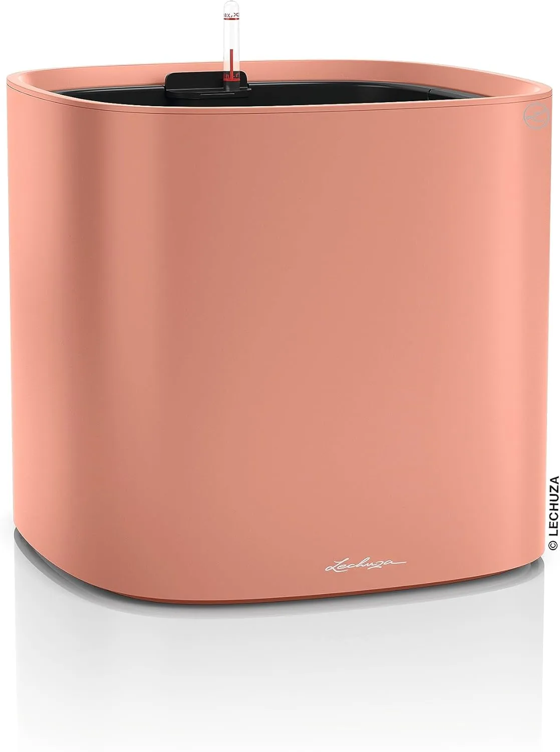 LECHUZA PILA Color Planter coral red 15908