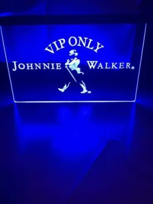 LED Neon Light Sign for Johnnie Walker Bar Beer Pub Store Aclo Shop Club Man Caves Home Party Vintage - Inspired The Ultimate Accessory Brighten Up Your Space