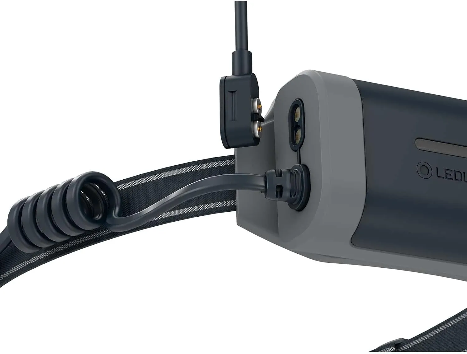 Ledlenser 502324 NEO9R LED Headlight, Black/Gray, Rechargeable, Outdoor, Running, Black, Gray