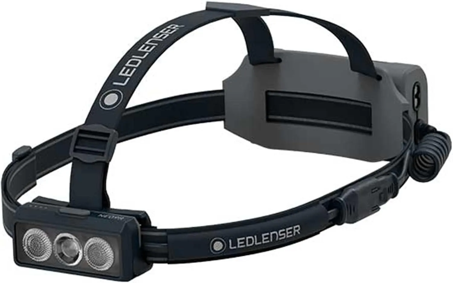 Ledlenser 502324 NEO9R LED Headlight, Black/Gray, Rechargeable, Outdoor, Running, Black, Gray