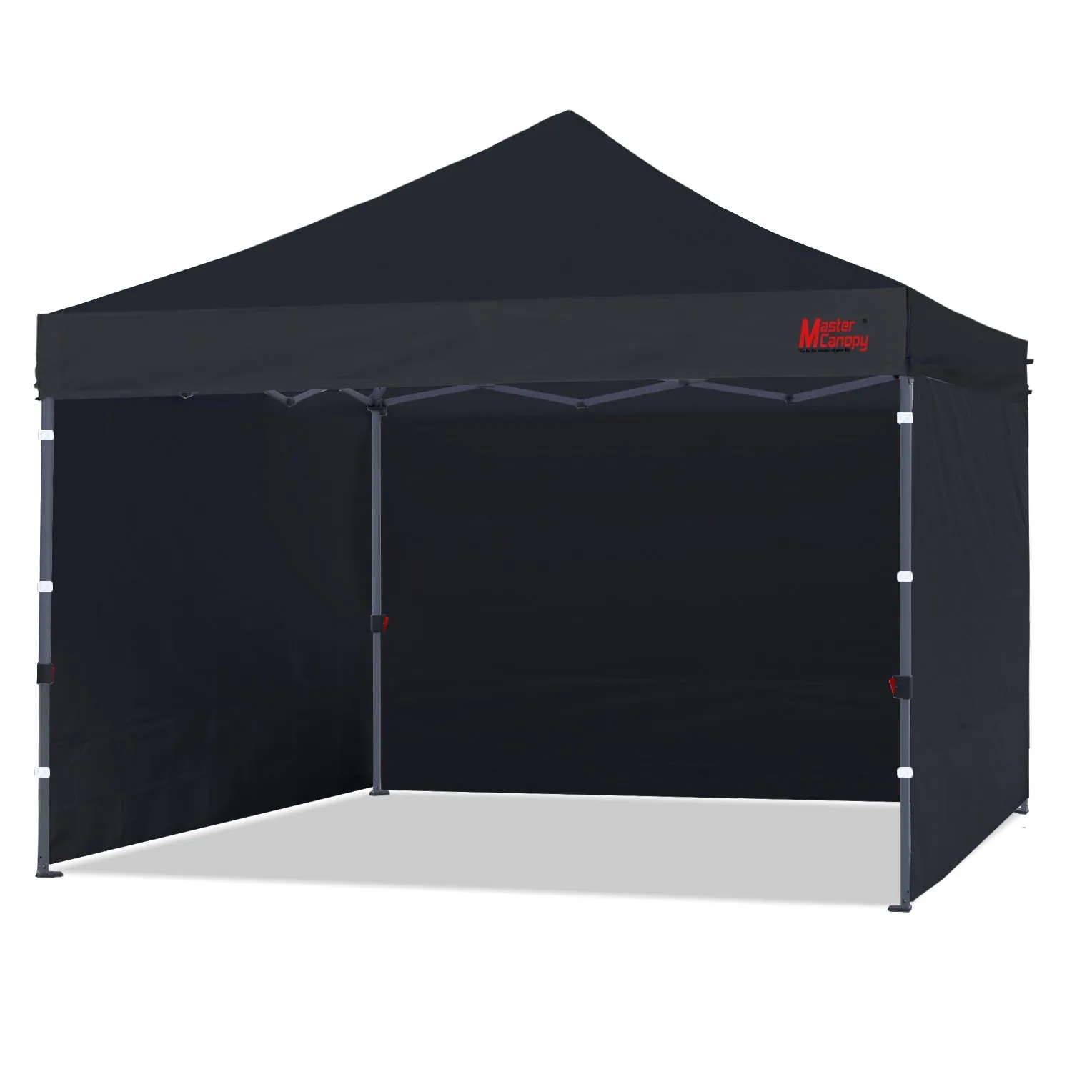 Leisure Sports- 8x8/10x10 Easy Pop-up Canopy Tent with Sidewalls-CA