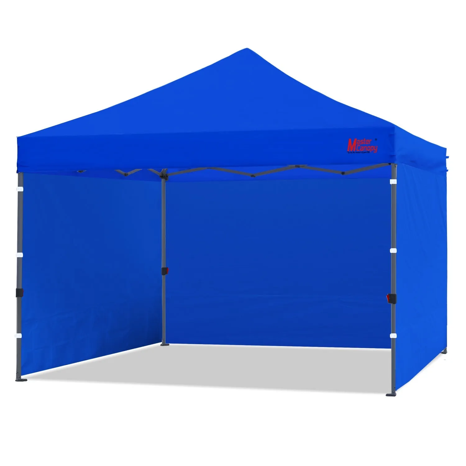 Leisure Sports- 8x8/10x10 Easy Pop-up Canopy Tent with Sidewalls-CA