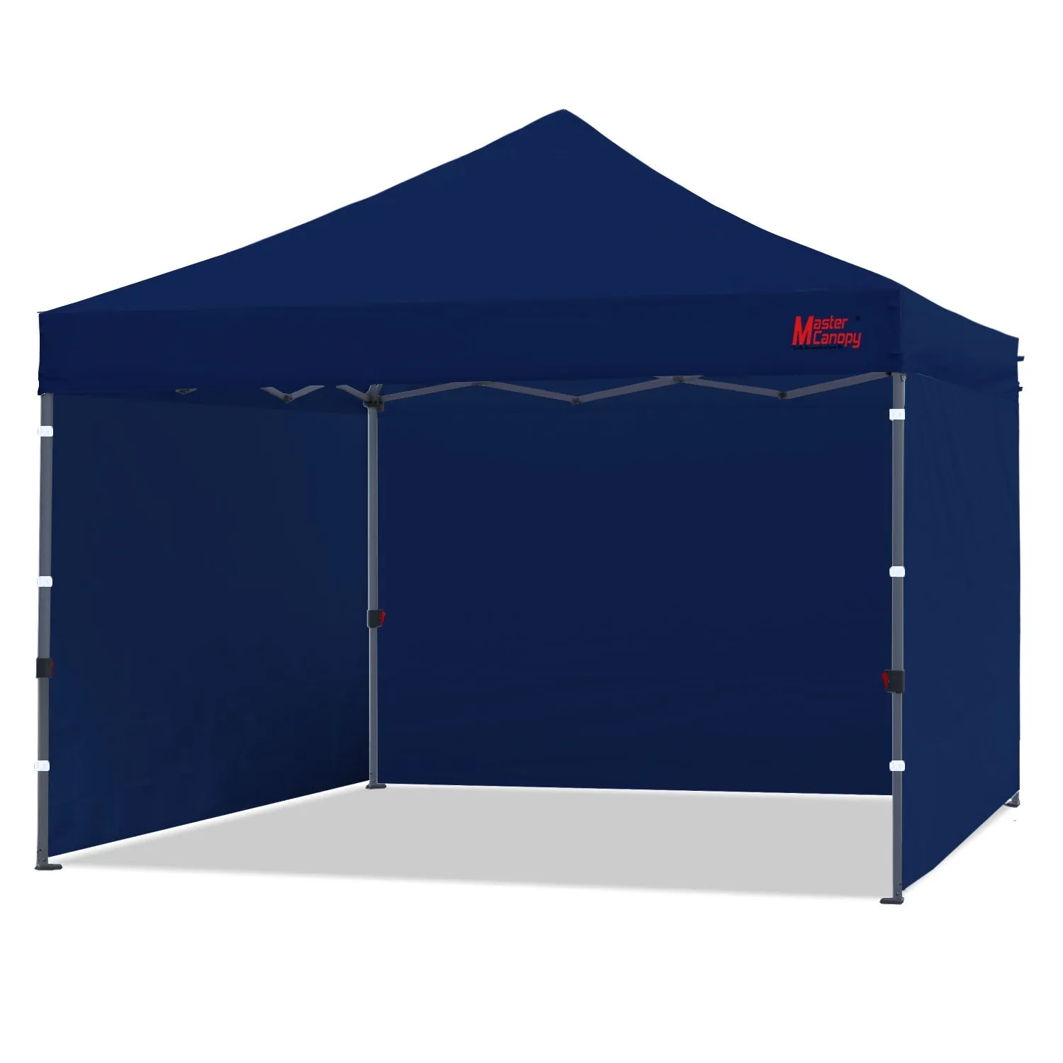 Leisure Sports- 8x8/10x10 Easy Pop-up Canopy Tent with Sidewalls-CA