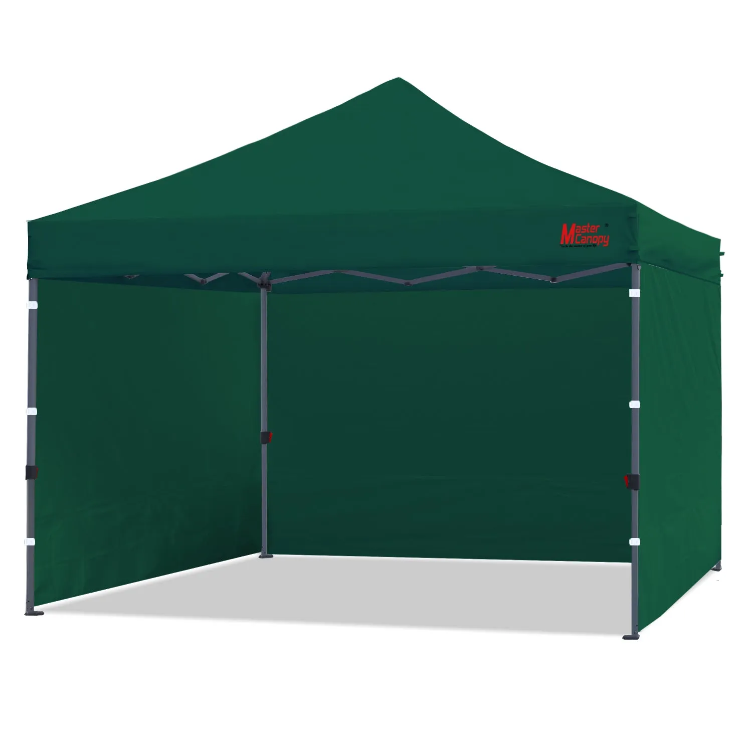 Leisure Sports- 8x8/10x10 Easy Pop-up Canopy Tent with Sidewalls-CA