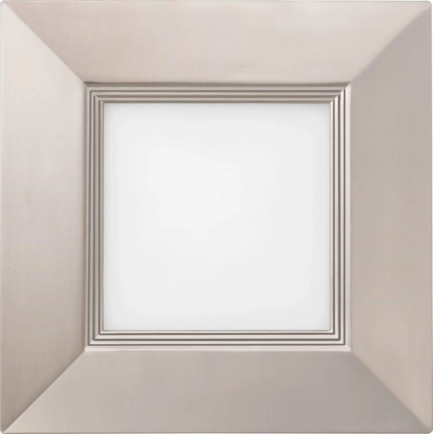 Lithonia Lighting WF6 SQ B LED 30K MW M6 Ultra-Thin Square LED Recessed Ceiling Light, 3000K | Bright White, Matte White