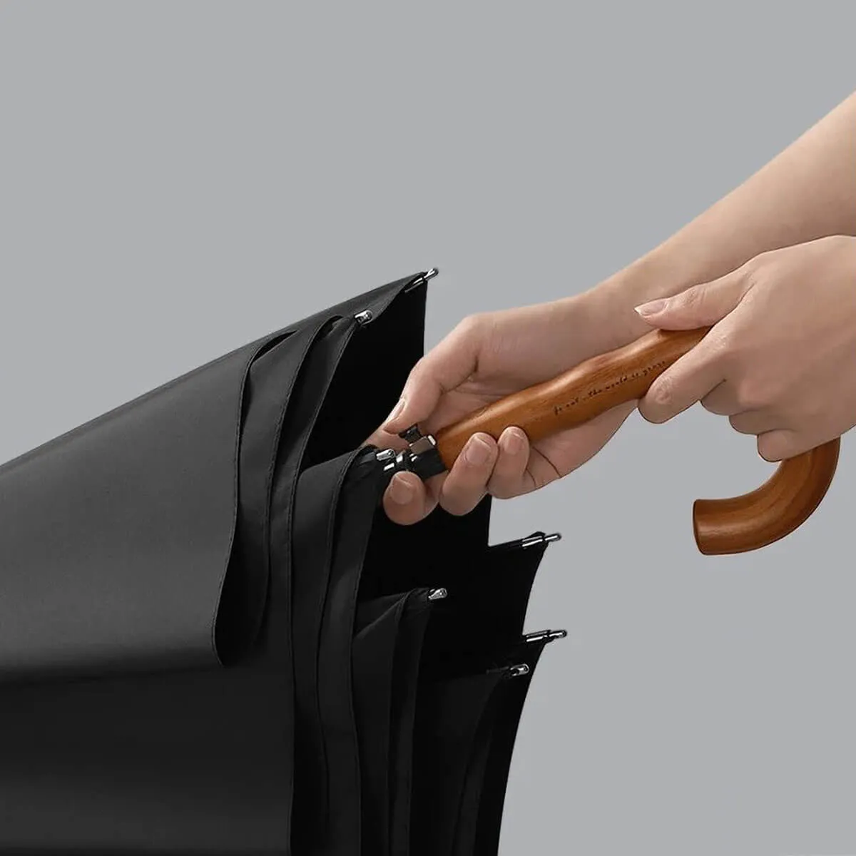 Long Handle Windproof Umbrella