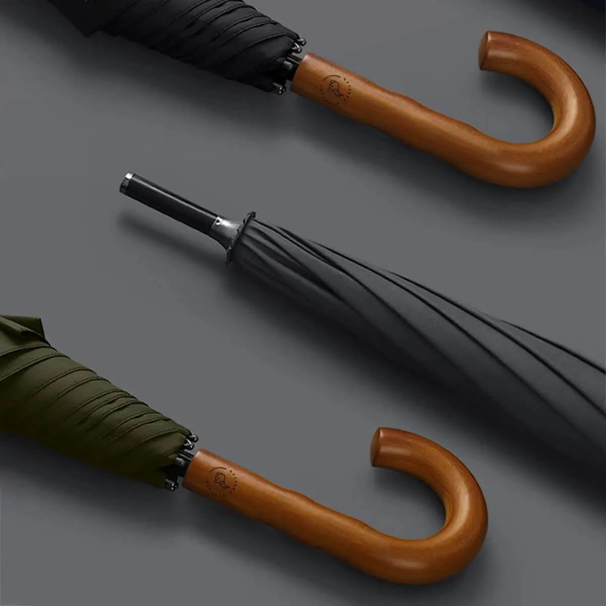 Long Handle Windproof Umbrella