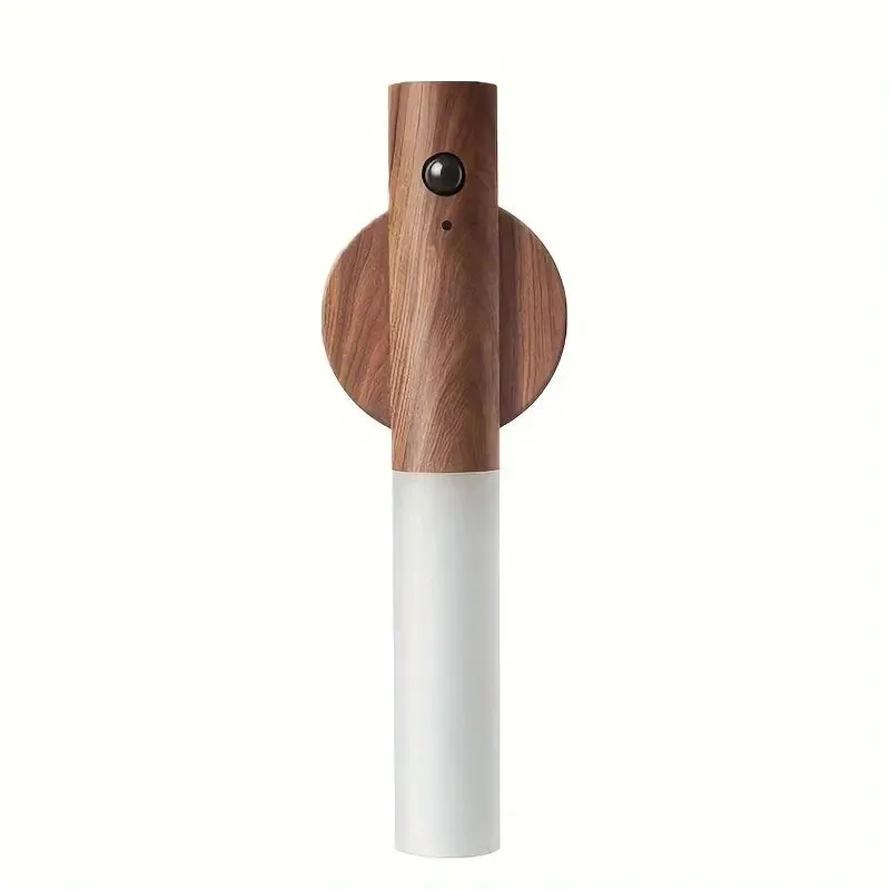LumiWand Portable Wooden Night Light with Intelligent Activation