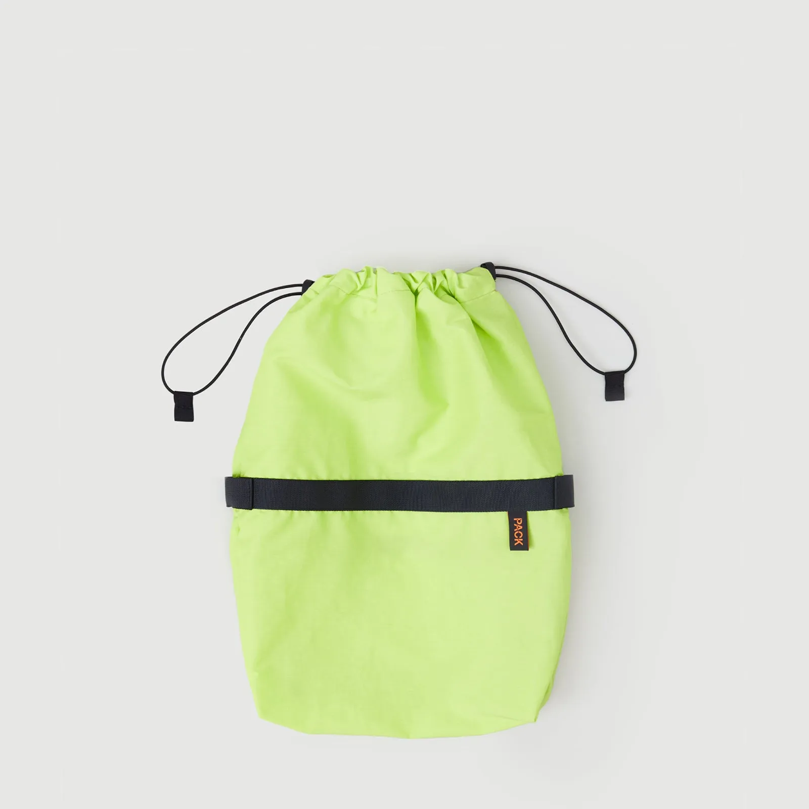 M111 DRAWSTRING POUCH MEDIUM - oxygen green