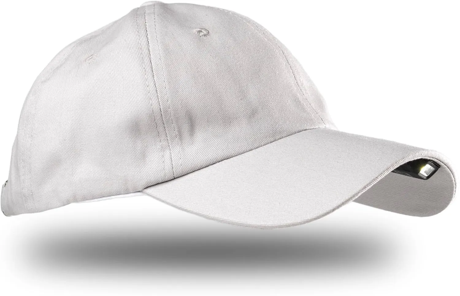 MagnaLite Pro Sport Cap with Hands-Free Magnetized Brim and Powerful Magnetic Rechargeable Mini-LED Attachment