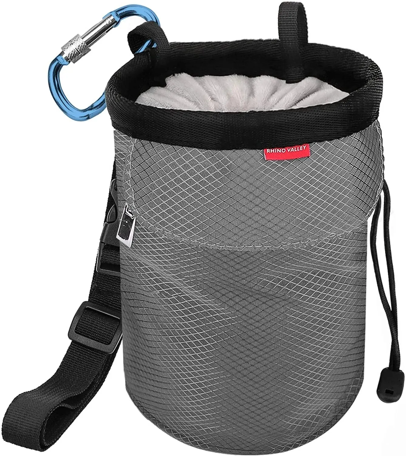Magnesia Sack Rock Climbing Chalk Bag Waterproof Pocket for Weight Lifting Outdoor Bouldering Magnesia Pouch Climbing Equipment
