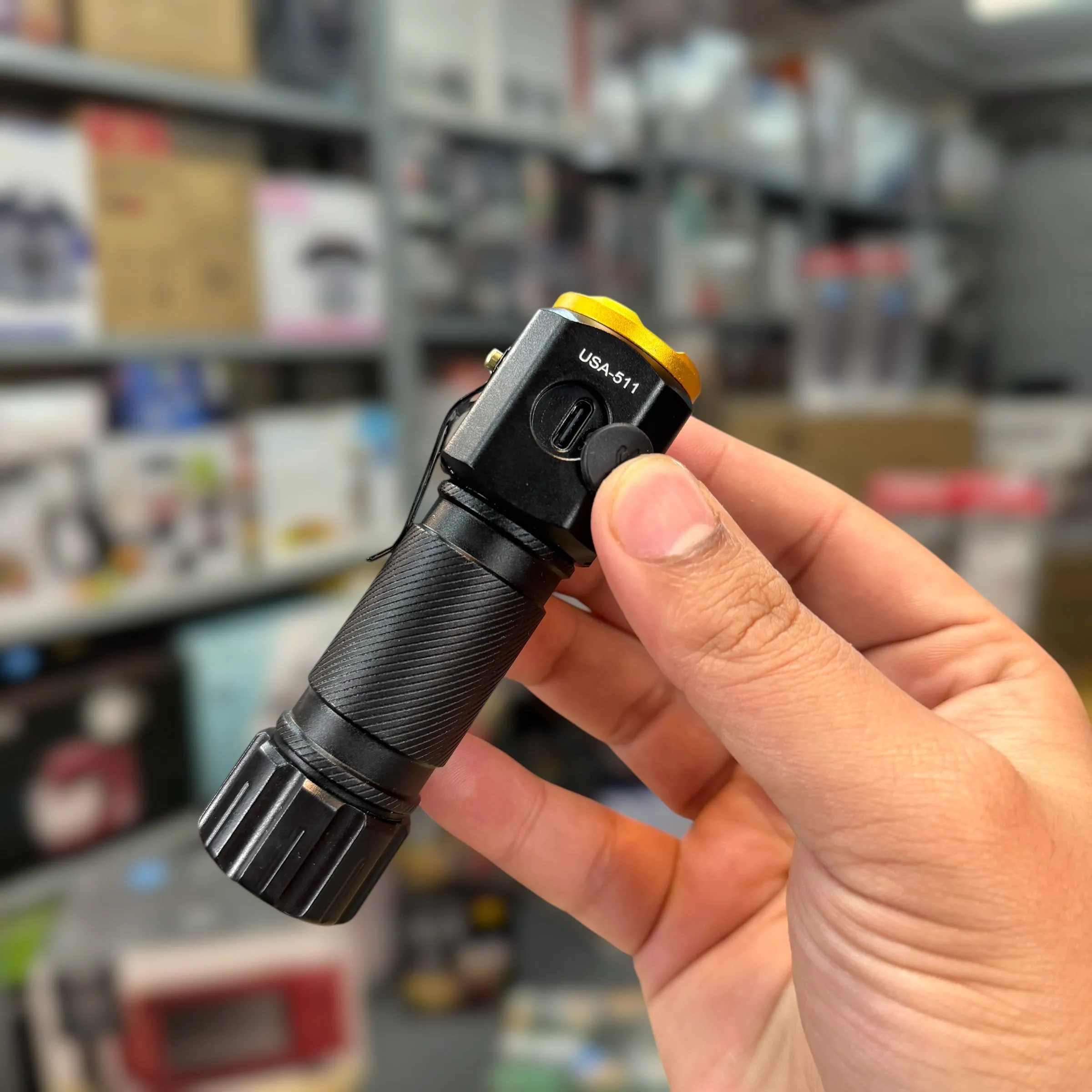 Magnet LED Mini Flashlight