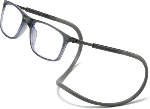 Magnetic Blue Light Blocking Reading Glasses for Men&Women, Bridge Front Connect Reading Glasses, Reading Adjustable