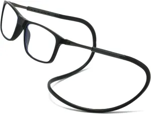Magnetic Blue Light Blocking Reading Glasses for Men&Women, Bridge Front Connect Reading Glasses, Reading Adjustable