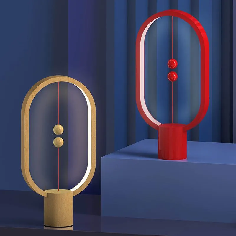 Magnetic Creative LED Night Light Table Lamp