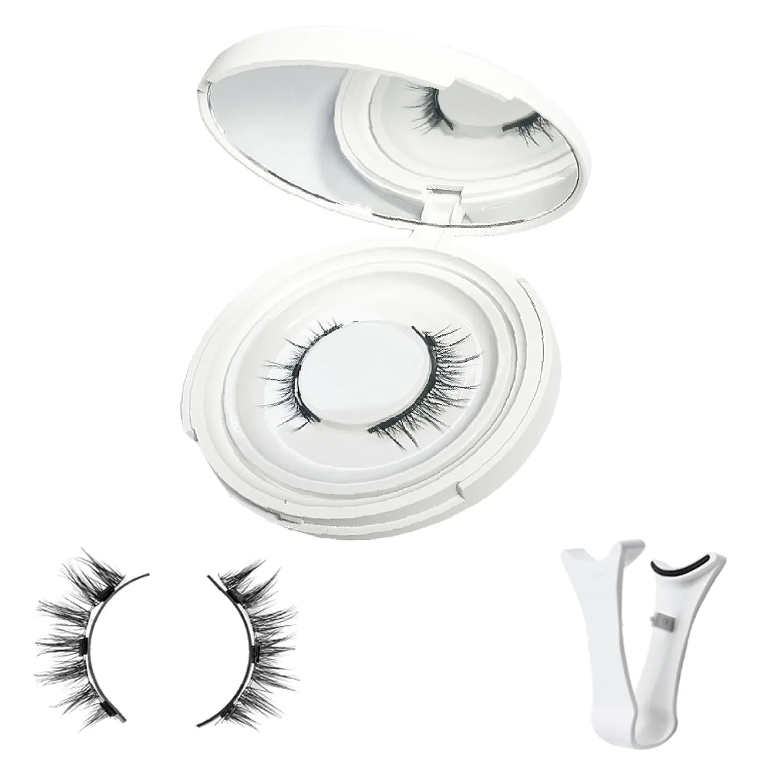 Magnetic Lashes, 2025 Upgraded Magnetic Lashes with Applicator, Eyelashes Natural Look (Full)