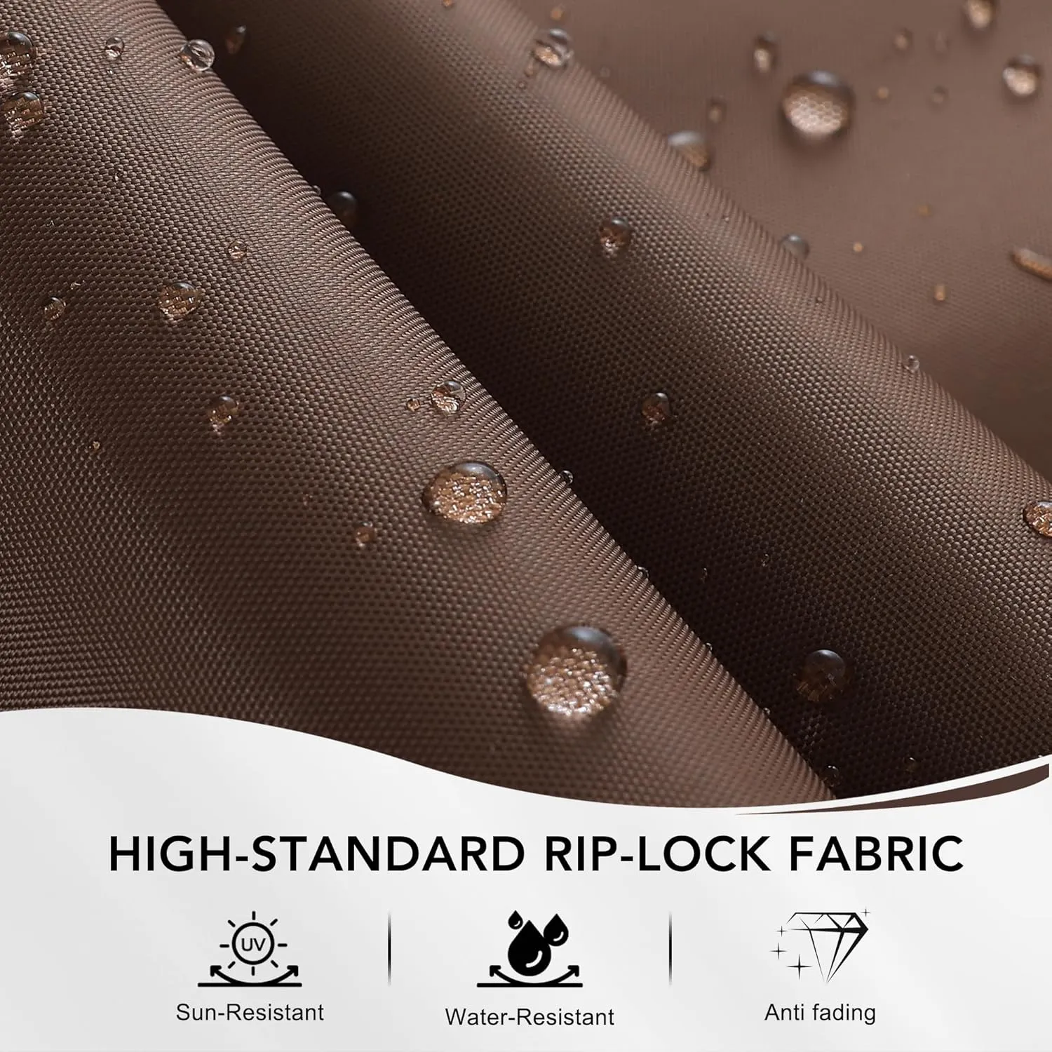 MASTERCANOPY Replacement Canopy Top for Lowe's Allen Roth 10x12 Gazebo #GF-12S004B-1 (Brown)