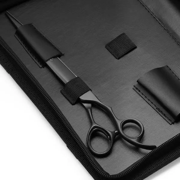 Matsui Matte Black Curved Dog Grooming Scissor