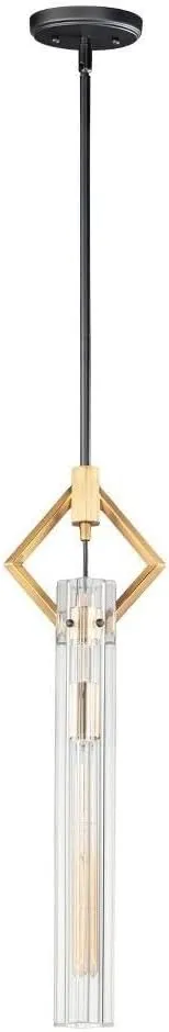 Maxim Flambeau-One Light Pendant-3 Inches Wide by 26 inches high