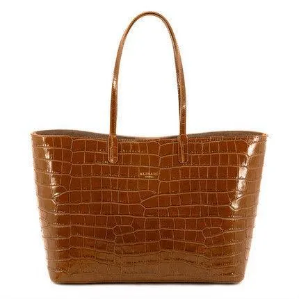 Maxima Tote Croco Bag