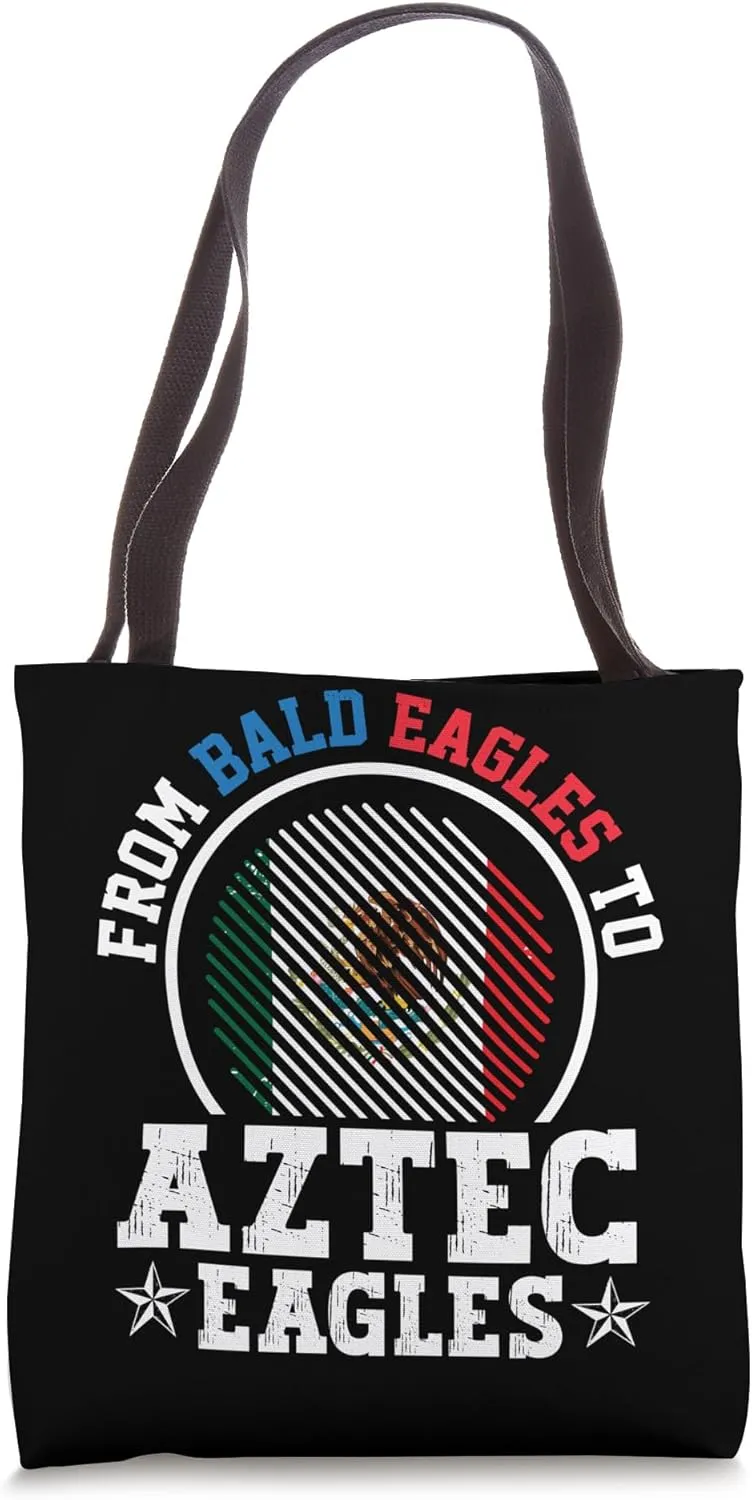 Mexican Roots American Growth Strong Cultural Bond Mexico Tote Bag
