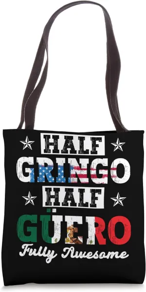 Mexican Roots American Growth Strong Cultural Bond Mexico Tote Bag