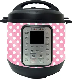 MightySkins Glossy Glitter Skin Compatible with Instant Pot Duo 6-QT - Mini Dots | Protective, Durable High-Gloss Glitter Finish | Easy to Apply, Remove, and Change Styles | Made in The USA