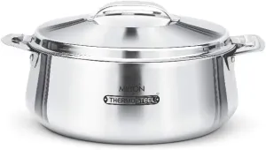 MILTON Thermo Steel Luxuria Stainless Steel Casserole 5000