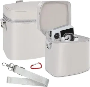 Mini 3 Pro Case for DJI Mini 3 Pro Mini 2 Camera Accessories Lightweight Drone Body Bag RC RC-N1 Remote Controller Carrying Case with Shoulder Strap Carabiner