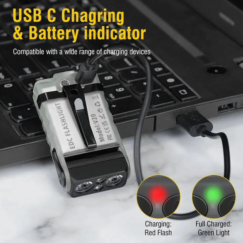 Mini Magnetic Flashlight