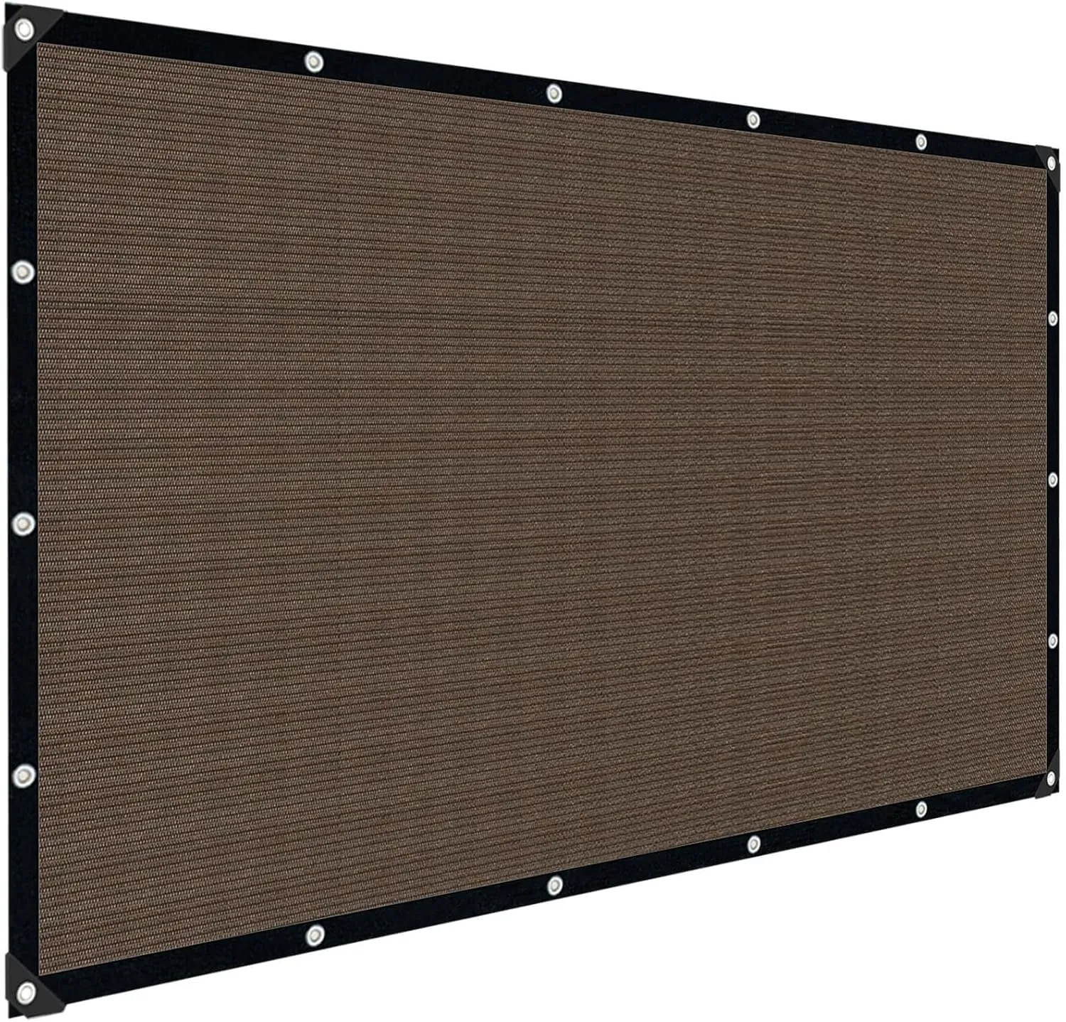 Mocha Sun Shade Cloth,Pergola Shade Cover with Reinforced Grommets,90% Shade Fabric Fence Privacy Screen Balcony,Pergola Shade Cover Canopy Garden Carport Porch Deck Patio Shade Cover,10x10FT