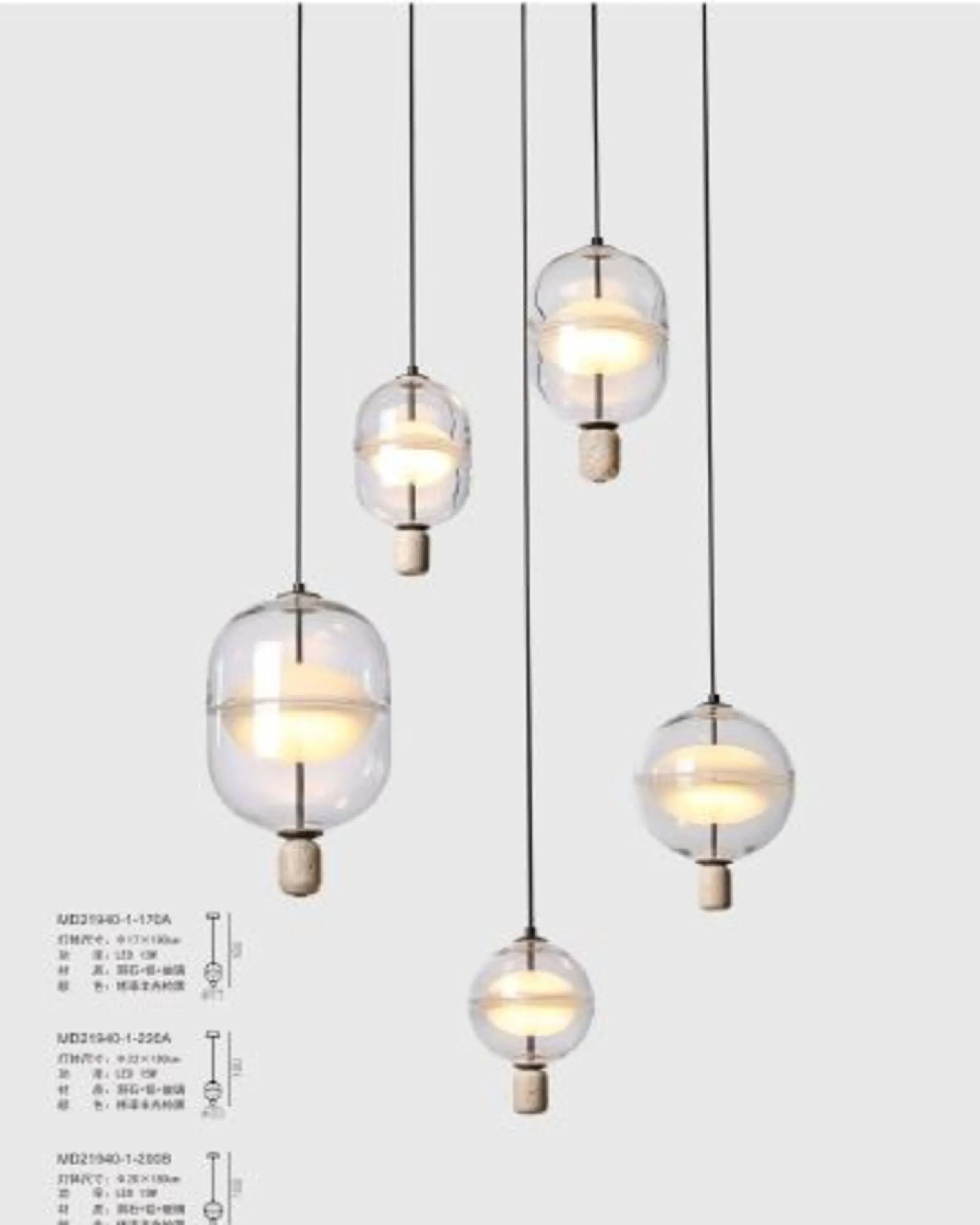 Modern Fantasy Luxury Hanging Lights