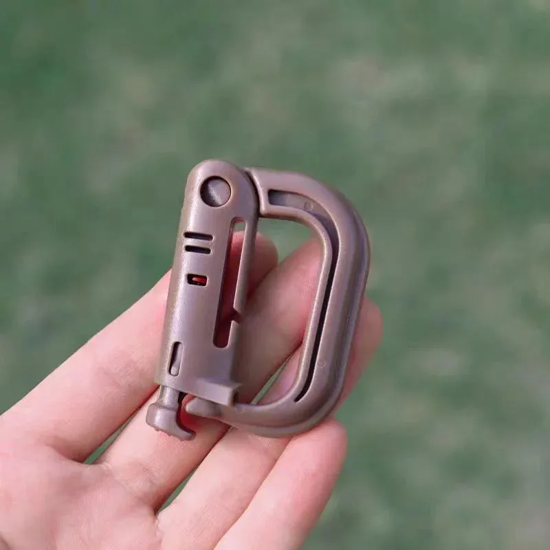 Multi-Purpose D-Ring Carabiner – Tactical & Lightweight