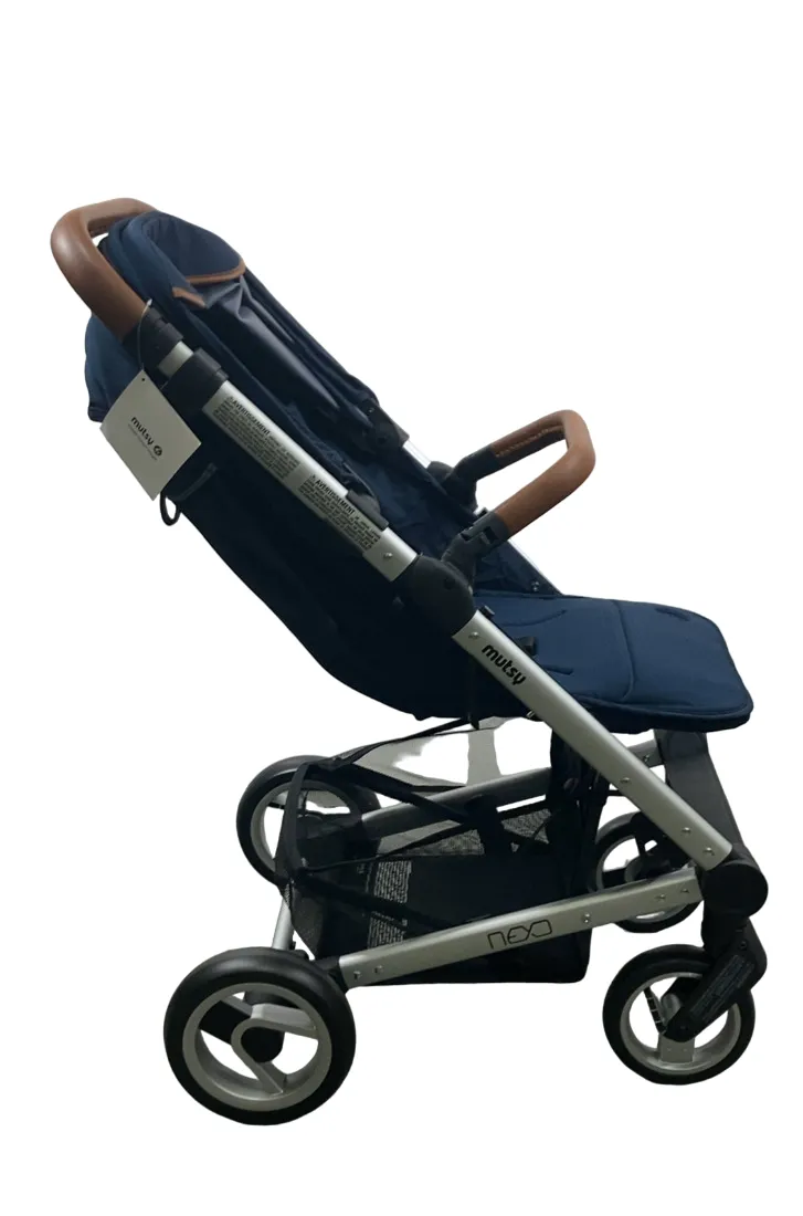 Mutsy Nexo Stroller, 2016, Blue Melange