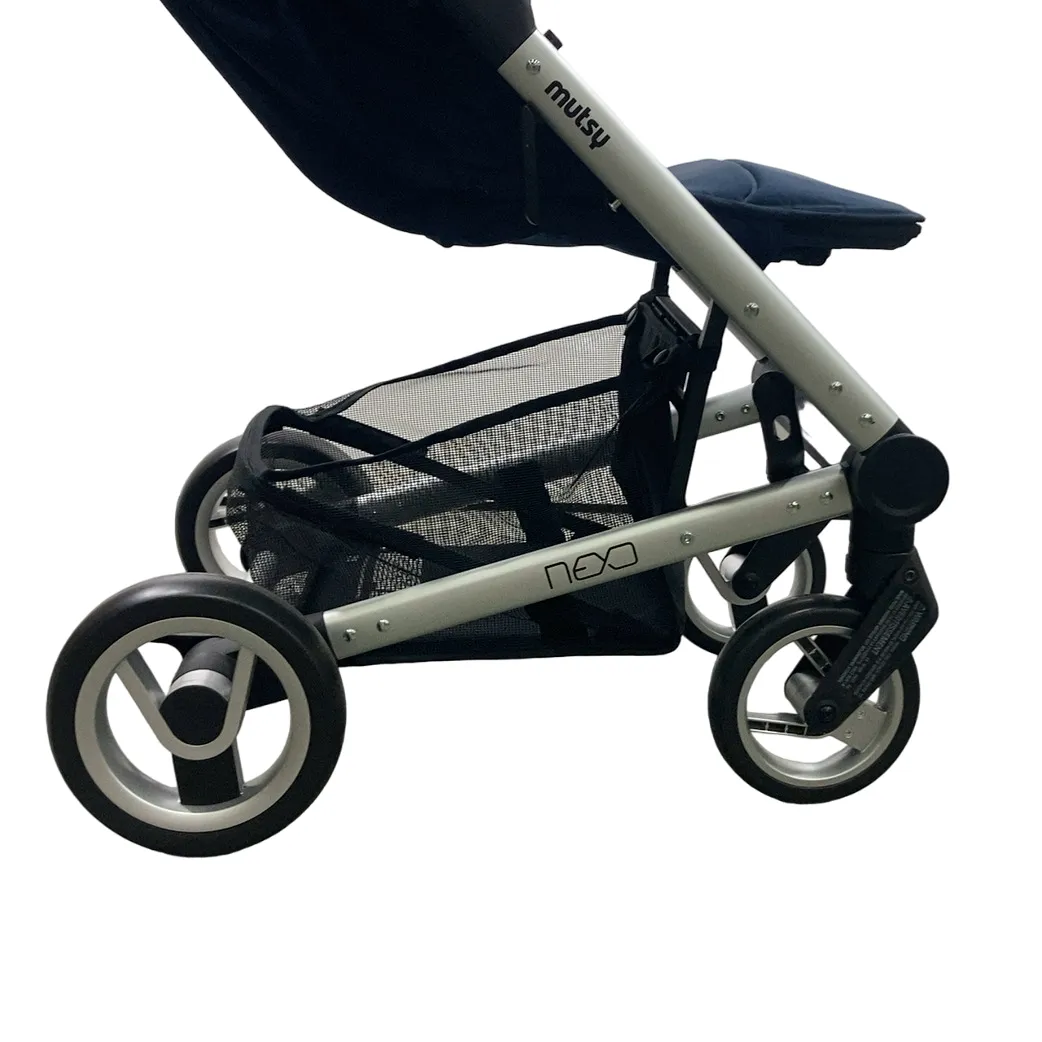 Mutsy Nexo Stroller, 2016, Blue Melange