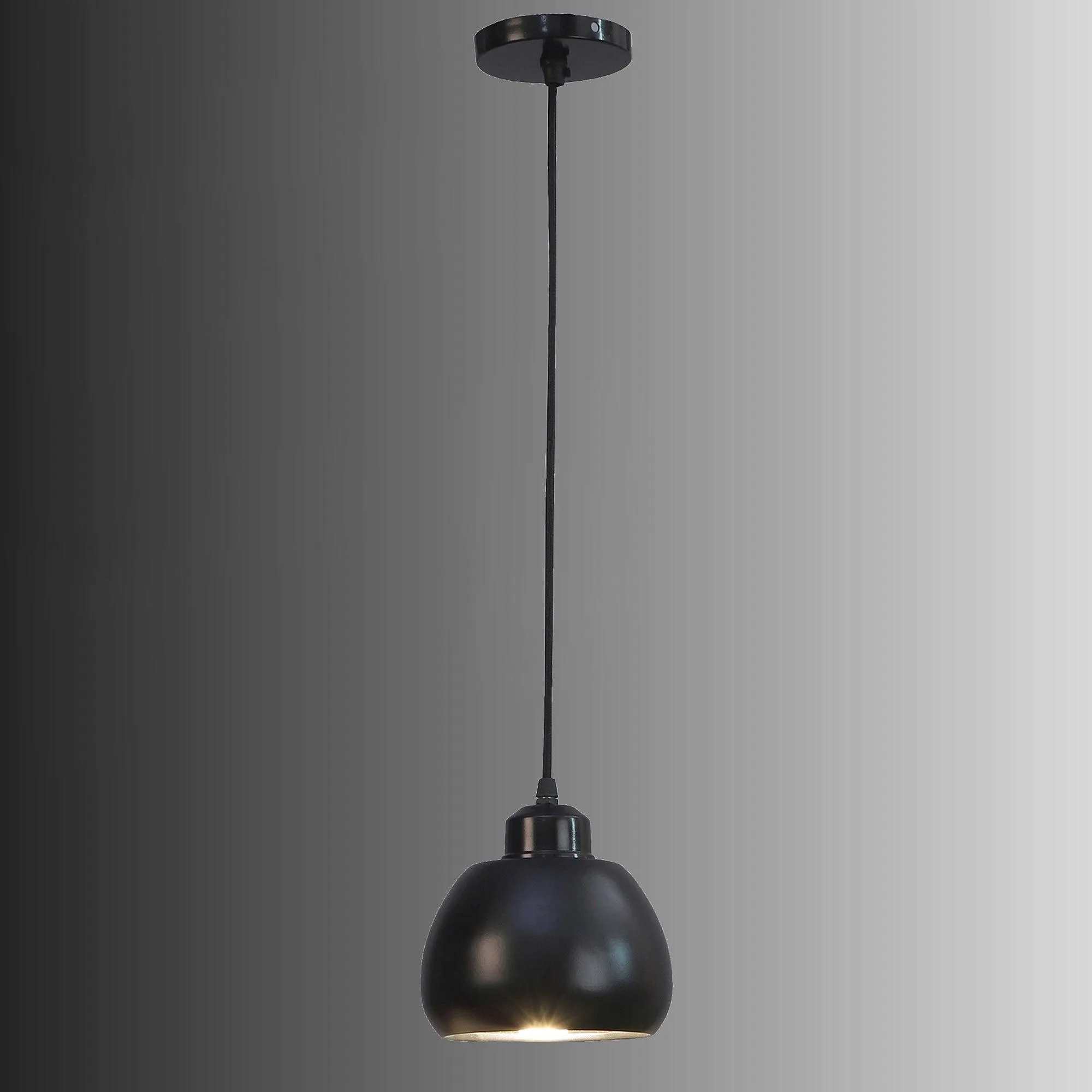 Muuto Black Metal Hanging Light by SS Lightings