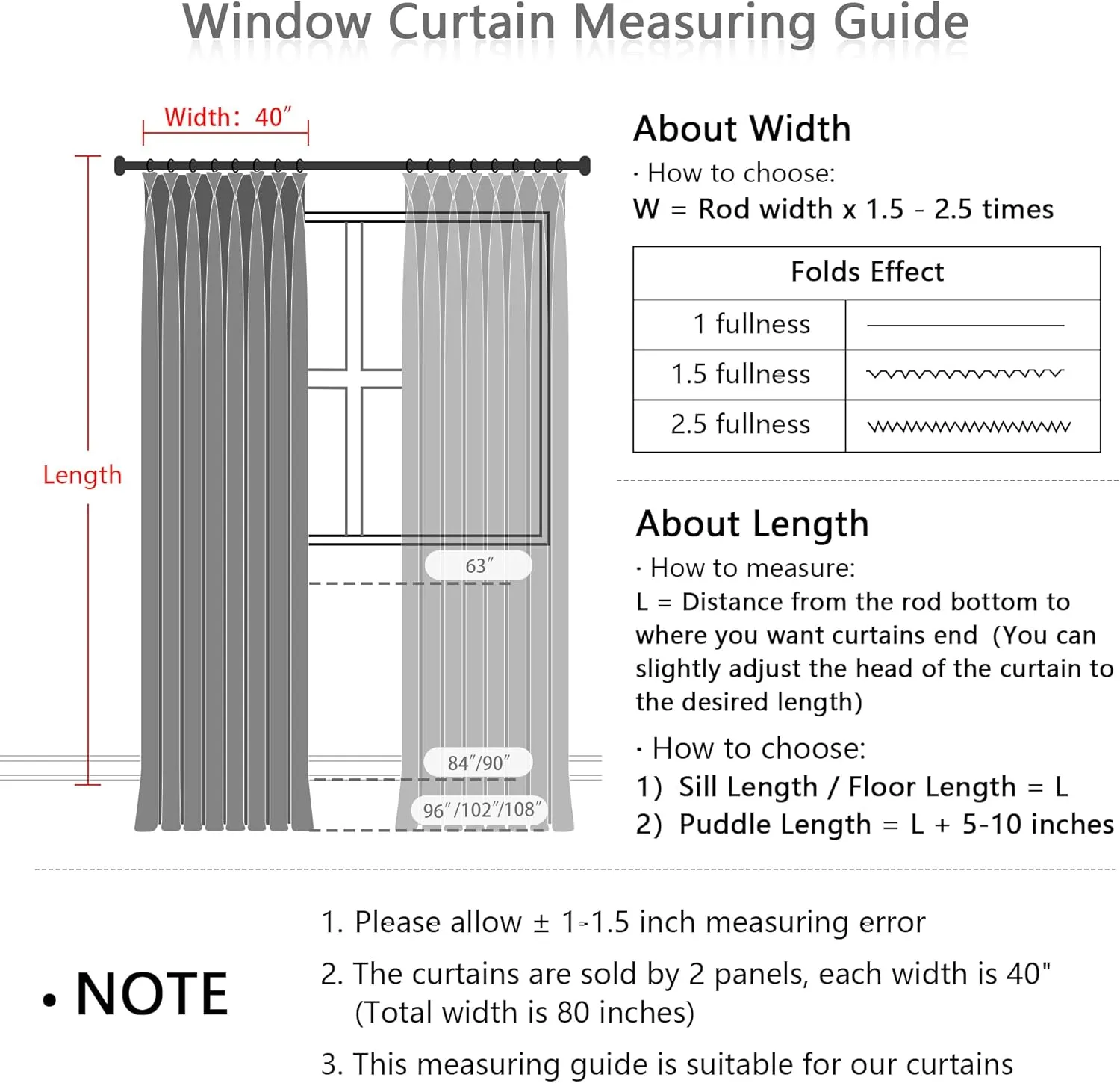 MYSKY HOME Linen Curtains for Living Room, Natural Semi Sheer Curtains & Drapes 84 Inches Length 2 Panels Set Pinch Pleated Farmhouse Country Boho Style Back Tab Draperies for Sliding Door, 40" Wide