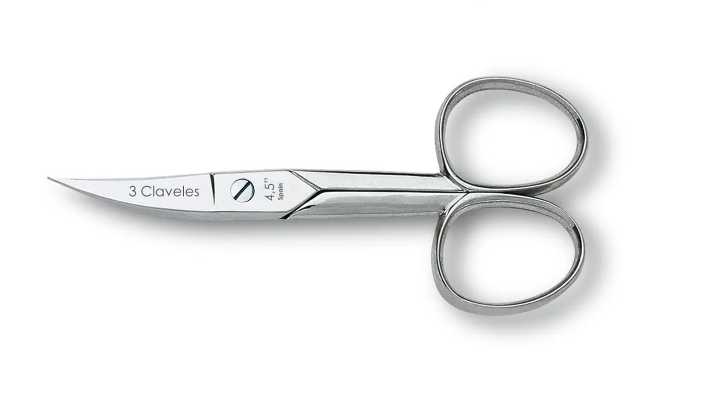Nail Scissors Nickel-Plated 4.5. "