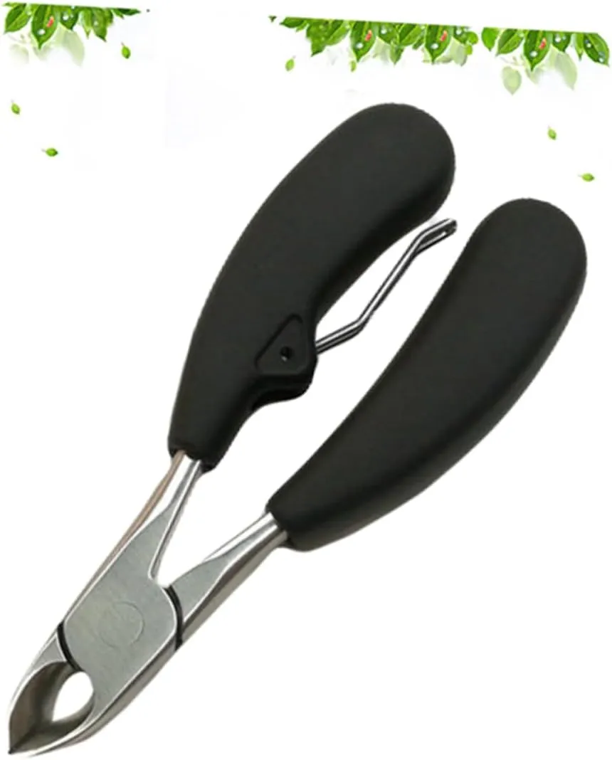 NOLITOY 3pcs Clipper for Ingrown Toenails Nail Clipper Straight Toenail Trimmer Non-Slip Ergonomic Handle Quality Stainless Steel