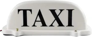 NRC&XRC-12V Magnetic Waterproof Taxi Cab Roof Top Illuminated Sign Car LED Light Sealed Base with 3m power cable
