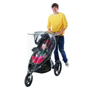 Nuby Jogging Stroller Weather Shield, Clear